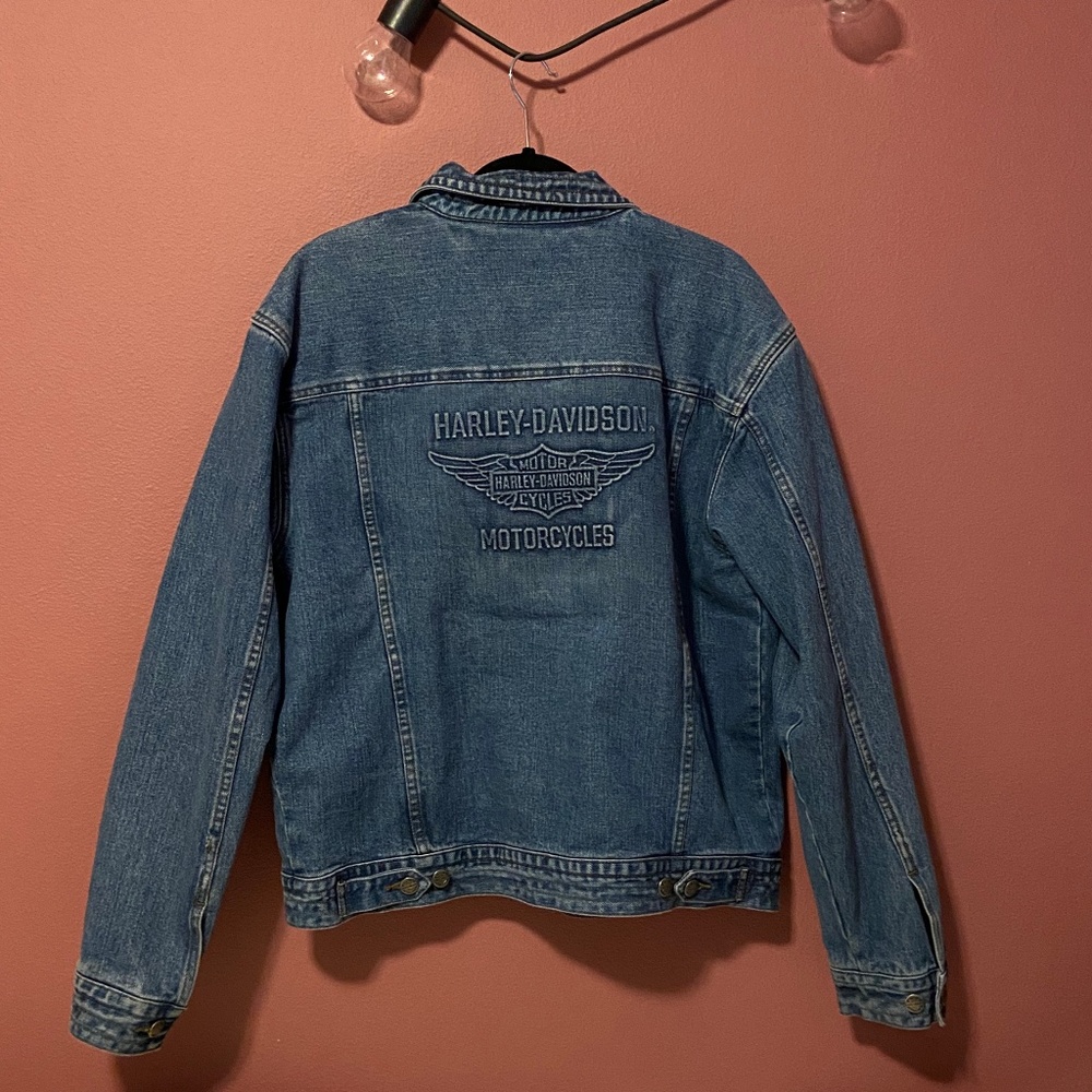 Embossed Harley Davidson jacket